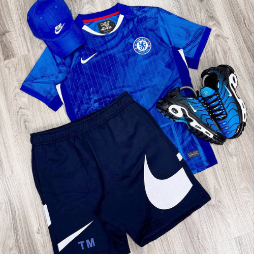 Conjunto chelsea NK + Tênis NK TN Plus & Boné