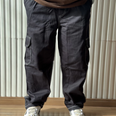 Calça Cargo Contraste Preta