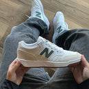 New Balance 480 Low Branco Verde Cinza