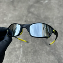 Óculos Juliet Carbon Liquid Metal Kit Amarelo