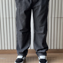 Calça Carpenter Reta Marmorizada Escura