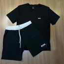 Conjunto Grife Boss Malha Pima