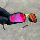 Óculos Juliet Corvette Tanzanite c Side Blinder