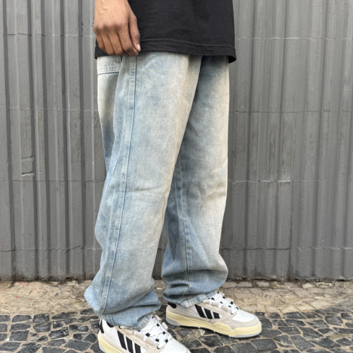 Calça Jeans Baggy Clara (Elástico)