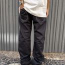 Calça Jeans Reta Preta Contraste