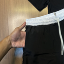 Conjunto Grife Boss Malha Pima