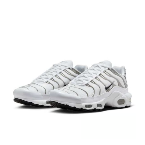 Air Max Plus TN 1 White & Metallic Silver