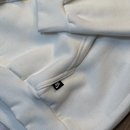 Blusa de Moletom Canguru NK Basic OFF WHITE