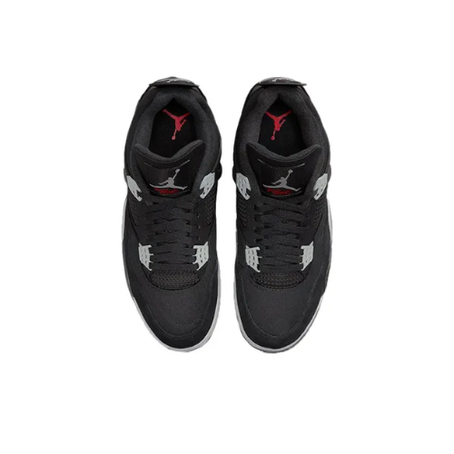 Air Jordan 4 Black Canvas