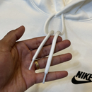 Blusa de Moletom Canguru NK Basic OFF WHITE