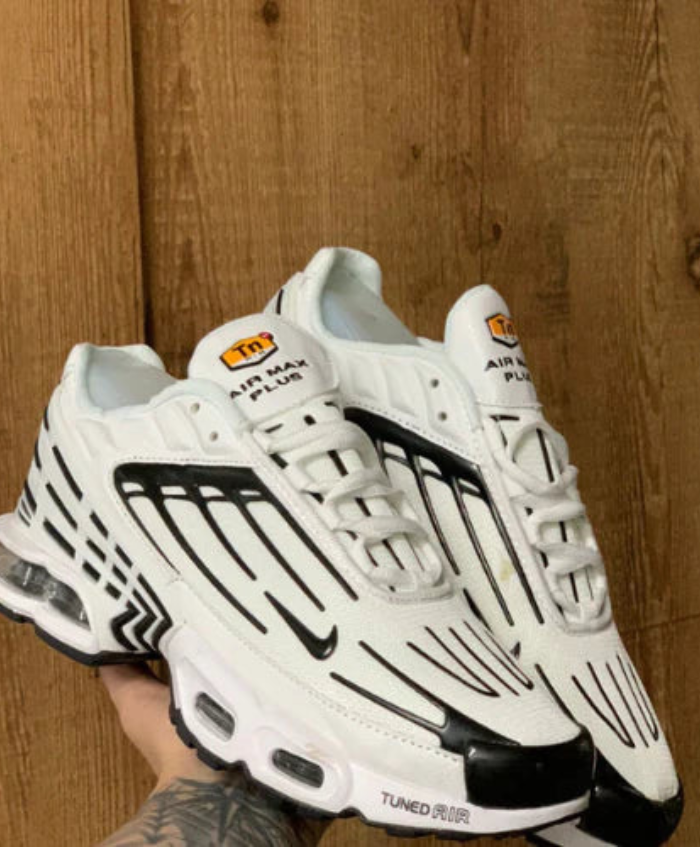Air Max Plus TN3 "Leather White Black"