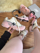 New balance 1000 Off White e Rosa Feminino