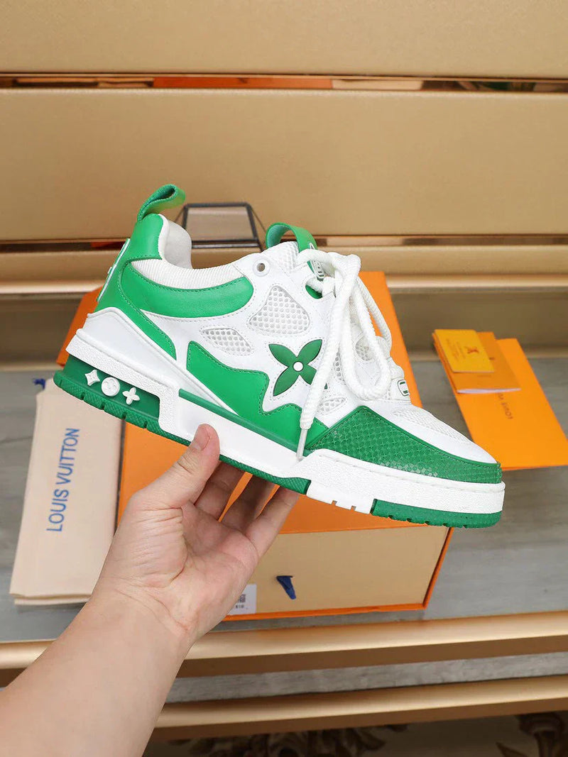 LV Skate - White Green