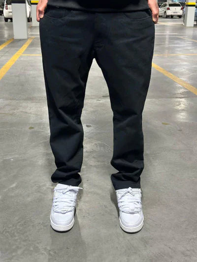 Calça Sarja Hocks Crook Preta