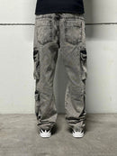 Calça Cargo Double Stone Black