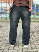 Calça Jeans Reta Elástico Wats Preta