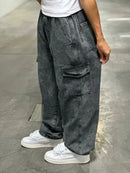 Calça Cargo Jeans Estonada